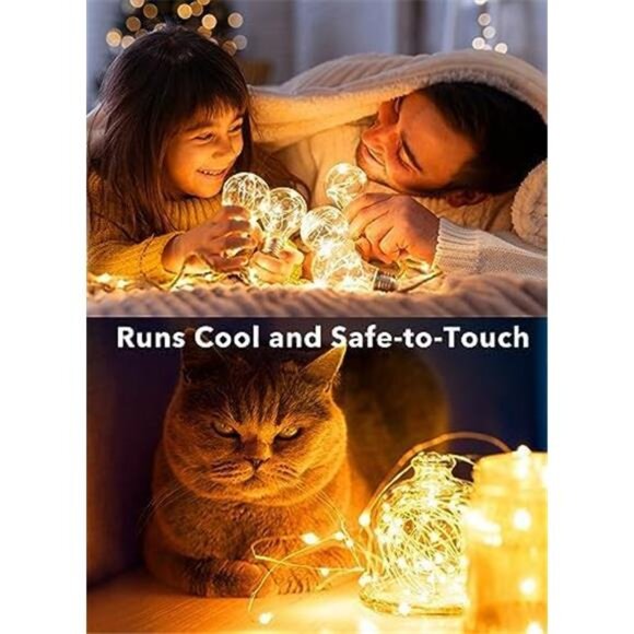 12 Pack LED Fairy Lights Battery Operated String Lights - 7ft 20LED Waterproof - Picture 4 of 7